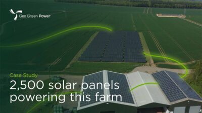 Red House Farm solar installation at doncaster