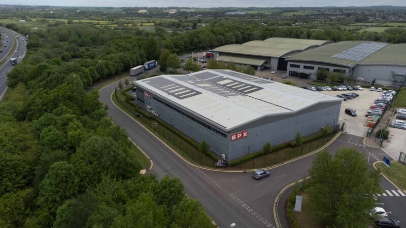 commercial solar installation in the midands