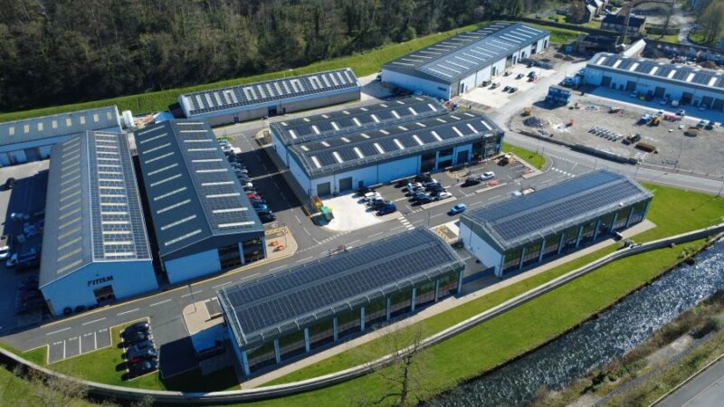 Commercial property developer solar